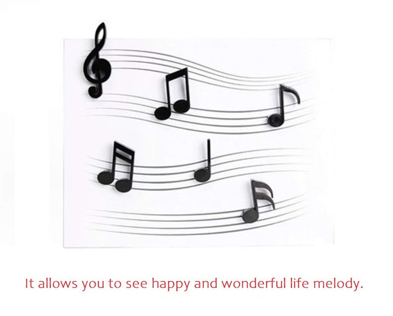 TabEnter Decorative Refrigerator Magnets, Perfect Fridge Magnets for House Office Personal Use (12Pcs Melody) - Image 3